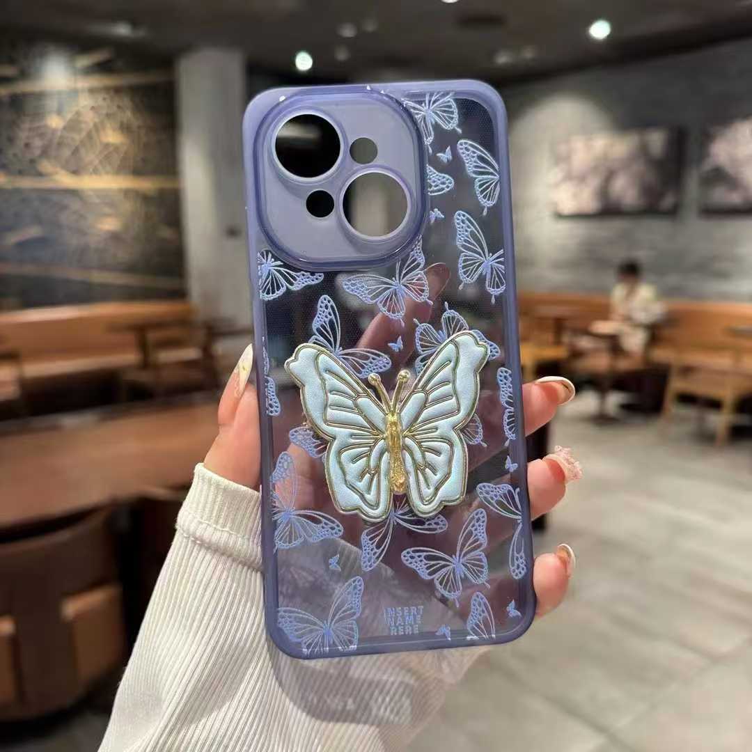 Butterfly 3D Embossed Mobile Case